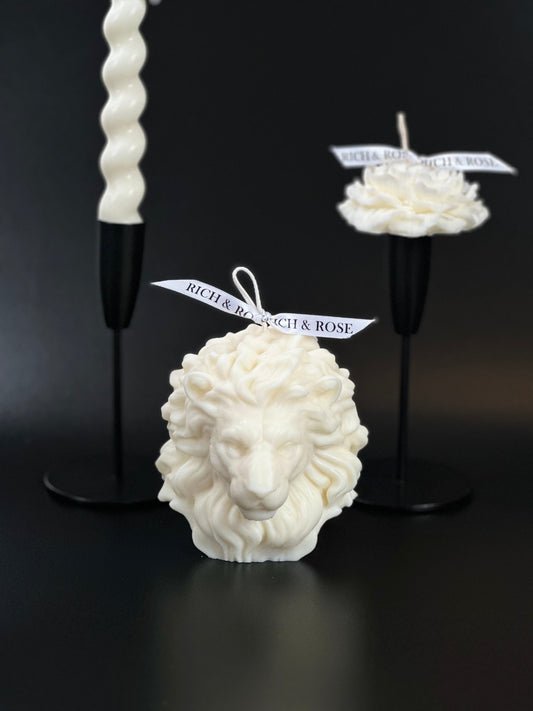 Sculpted lion candle, hand carved lion, lion decor. Fluffy gift, faux fur, lion gift, real fur, genuine fur, faux fur , faux fur centre piece, fur interiors, fur decor, faux fur decor, unique gifts for him, unusual gifts, vegan candle, fur gifts, faux fur gift, unique gifts for her,